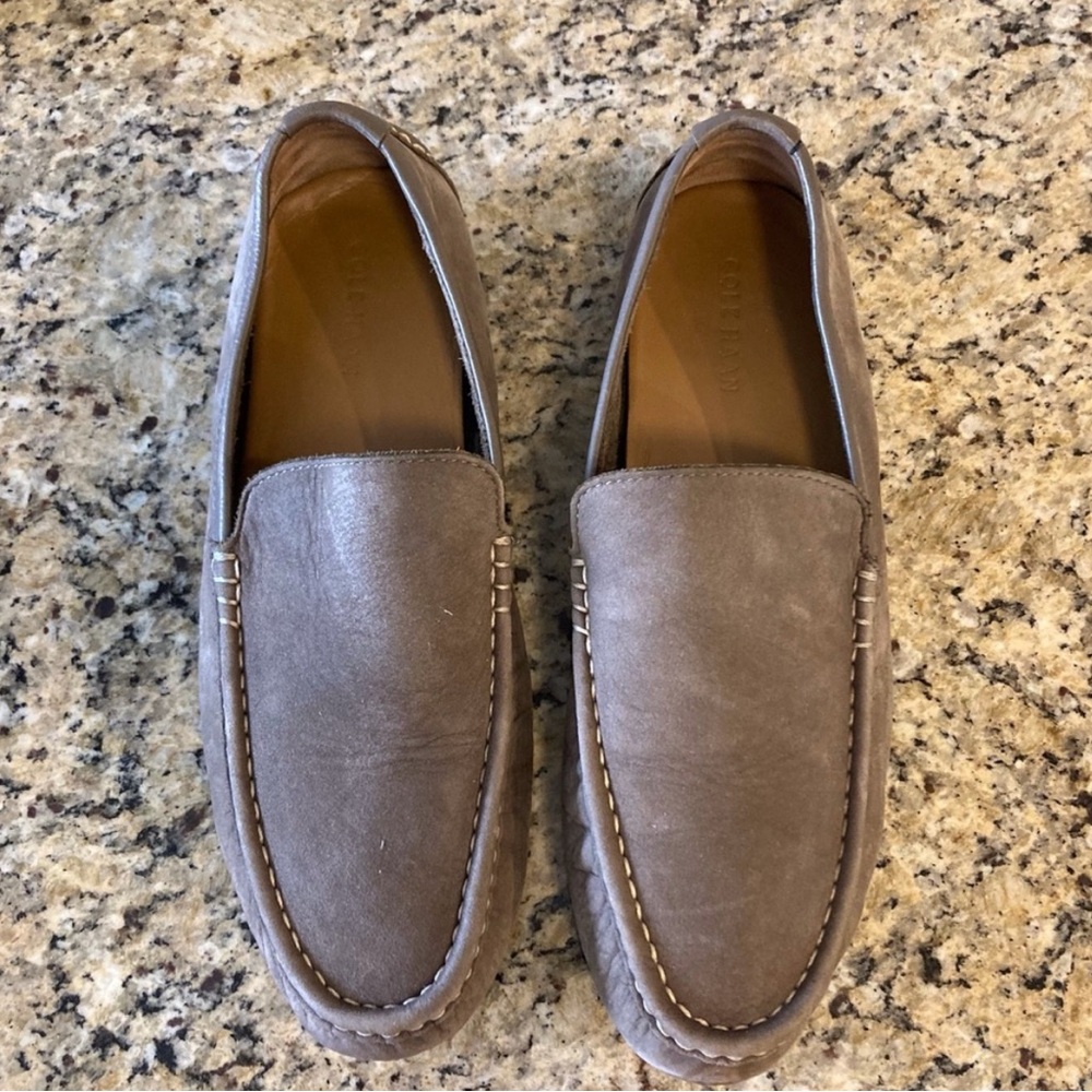 Cole Haan Tan Leather Loafers